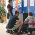 customer photo_travelers using left luggage storage and luggage locker service hanoi train station