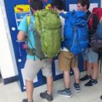 customer photo_travelers using left luggage storage and luggage locker service hanoi train station